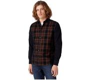 Wrangler W5b5coxv6 Long Sleeve Shirt Ruskea 3XL Mies