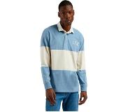 Lee Rugby Long Sleeve T-shirt Sininen L / Regular Mies