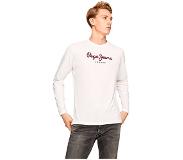 Pepe Jeans Eggo Long Sleeve T-shirt Valkoinen 2XL Mies