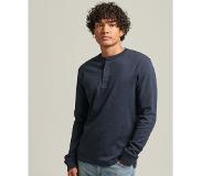 Superdry Vle Mid Weight Henley Long Sleeve T-shirt Harmaa 2XL Mies