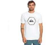 Quiksilver In Shapes Short Sleeve T-shirt Valkoinen L Mies
