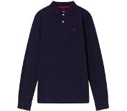 Hackett Slim Fit Logo Long Sleeve Polo Sininen 3XL Mies