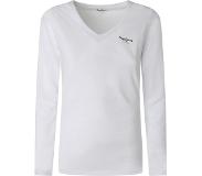 Pepe Jeans Corine Long Sleeve T-shirt Valkoinen M Nainen
