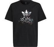 Adidas Short Sleeve T-shirt Musta 11-12 Years Tyttö