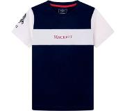 Hackett Heritage Panel Long Sleeve T-shirt Sininen 13 Years Poika