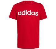 Adidas Lin Short Sleeve T-shirt Punainen 9-10 Years Tyttö