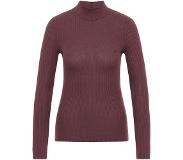 Lee Ribbed Long Sleeve Roll Neck T-shirt Ruskea XS Nainen