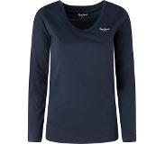 Pepe Jeans Corine Long Sleeve T-shirt Sininen M Nainen
