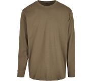 Build Your Brand Long Sleeve Crew Neck T-shirt Vihreä M Mies