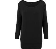 Build Your Brand Viscose By041 Long Sleeve T-shirt Musta XL Nainen