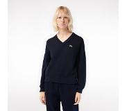 Lacoste Af5622-00 V Neck Sweater Sininen 46 Nainen