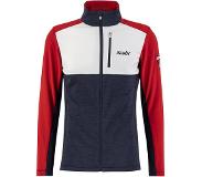 Swix Infinity Midlayer jkt M Dark navy/ Swix red