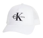 Calvin Klein Jeans Monogram Cap Valkoinen Mies