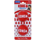 Kong Signature Balls, 2-pakkaus - M (9-16 kg)