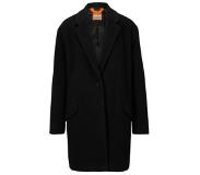 HUGO BOSS Formal coat in boiled fabric with virgin wool