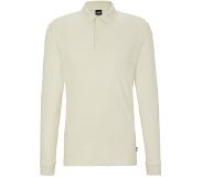 HUGO BOSS Organic-cotton polo shirt with embroidered logo