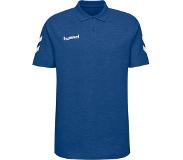 Hummel Go Cotton Short Sleeve Polo Shirt Sininen M Mies
