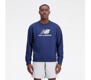 New Balance Essentials Stacked Logo French Terry Sweatshirt Sininen XL Mies