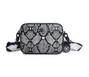 Munich Block Snake Crossbody Harmaa Mies