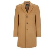 HUGO BOSS Slim-fit coat in virgin wool and cashmere