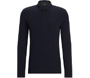 HUGO BOSS Plisy 10241663 Long Sleeve Polo Sininen S Mies