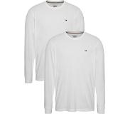 Tommy Hilfiger Dm0dm13228 Long Sleeve T-shirt 2 Units Valkoinen S Mies