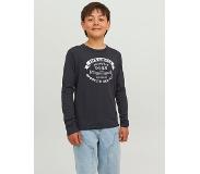 Jack & Jones 12237416 Long Sleeve T-shirt Musta 14 Years Poika