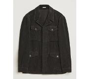 Massimo Alba Velvet Corduroy Field Jacket Carob