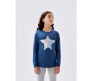 Name it Linstar Long Sleeve T-shirt Sininen 9-10 Years Tyttö