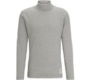 HUGO BOSS Long-sleeved rollneck T-shirt in cotton with logo print
