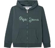 Pepe Jeans Nolan Zip Full Zip Sweatshirt Vihreä 16 Years Poika