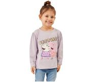 Name it Nora Peppa Pig Long Sleeve T-shirt Violetti 12 Months Tyttö