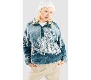 Columbia Helvetia Cropped Half Snap Neulepaita night wave solar ski prit Koko M