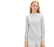 Tom Tailor 1033642 Long Sleeve T-shirt Harmaa S Nainen