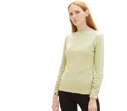 Tom Tailor 1033642 Long Sleeve T-shirt Vihreä XL Nainen