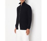 Armani Exchange 6rze6a_zm1lz Full Zip Sweater Musta 2XL Mies