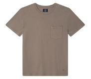 Hackett Garment Dye Long Sleeve T-shirt Ruskea L Mies