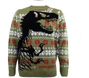 Heroes Jurassic Park Dino Skel Sweater Vihreä 2XL Mies