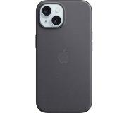 Apple iPhone 15 FineWoven MagSafe suojakuori (musta)