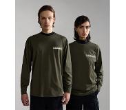 Napapijri S-telemark 1 Long Sleeve T-shirt Vihreä L Mies
