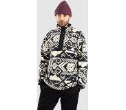 Columbia Helvetia Half Snap Fleeceneule blk checkered peaks tonal Koko M