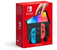 Nintendo Switch OLED -pelikonsoli, neonsininen / neonpunainen