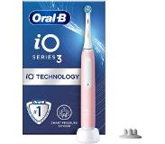 Oral-B iO 3S Pink Electric Toothbrush Designed By Braun
