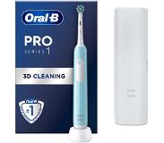 Oral-B Pro Series 1 Blue Electric Toothbrush Designed By Braun