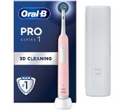 Oral-B Pro Series 1 Pink Electric Toothbrush Designed By Braun