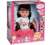 Baby Born Sister Style & Play 43 cm nukke ruskeat hiukset