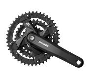 Shimano Acera M371 With Chain Guard 104 Bcd Crankset Musta 175 mm / 48/36/26t