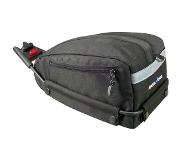 Klickfix Contour Saddle Bag With Adapter 4l Musta