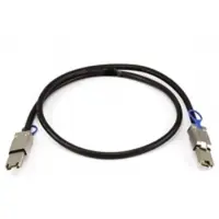 Qnap Mini SAS SFF-8088 -> SFF-8088 -kaapeli, 1m, musta