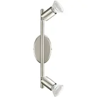 Eglo 92596 - LED-kohdevalaisin BUZZ 2xGU10/3W/230V